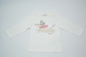 Preview: Il Gufo - Langarm T-Shirt mit Dackel in weiß